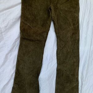 Vintage suede pants